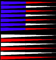 American Flag Streamers