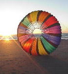 Striped Parachute