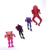 Stacked Frogs and Tadpoles